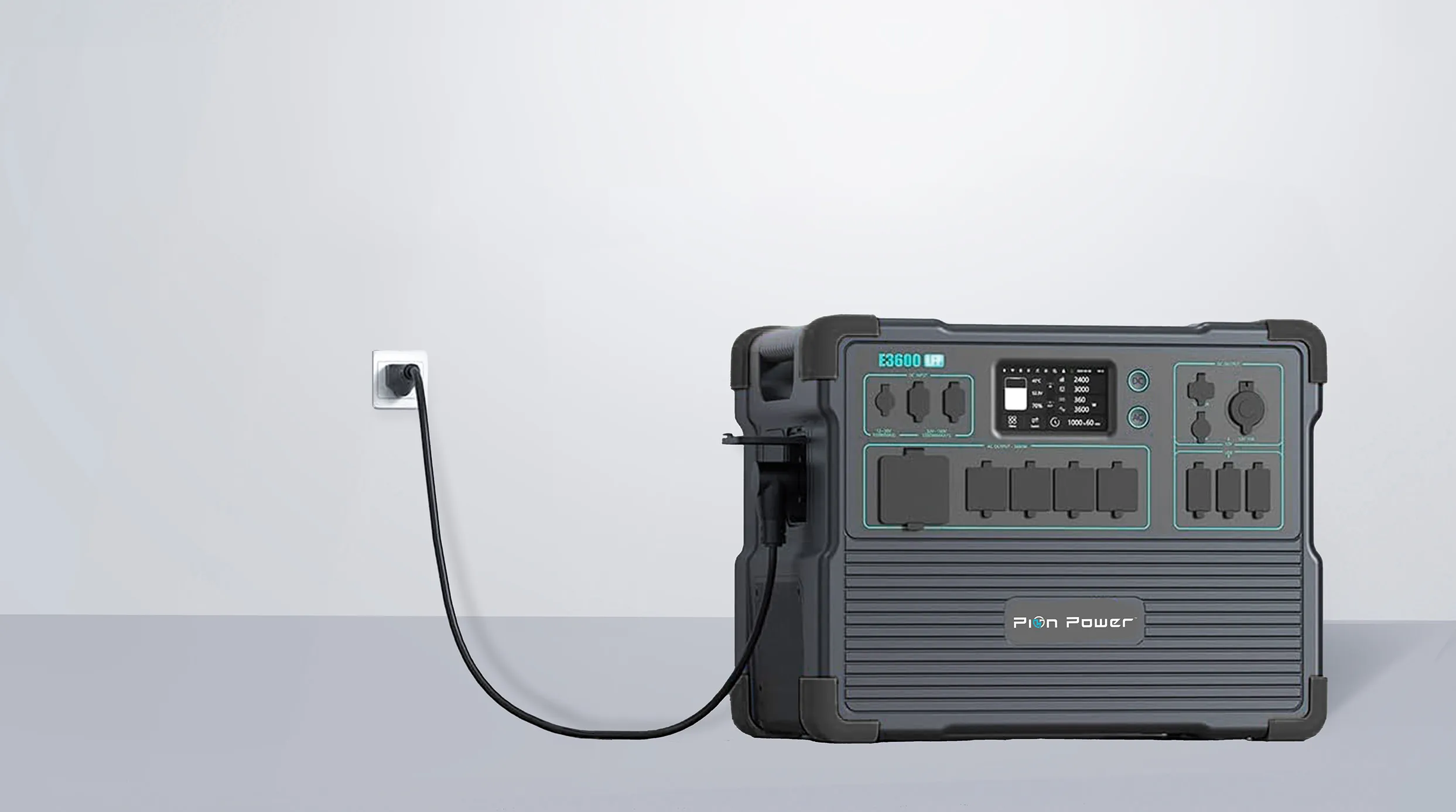 1.3 hrs Fast AC Charging with 3200W Input