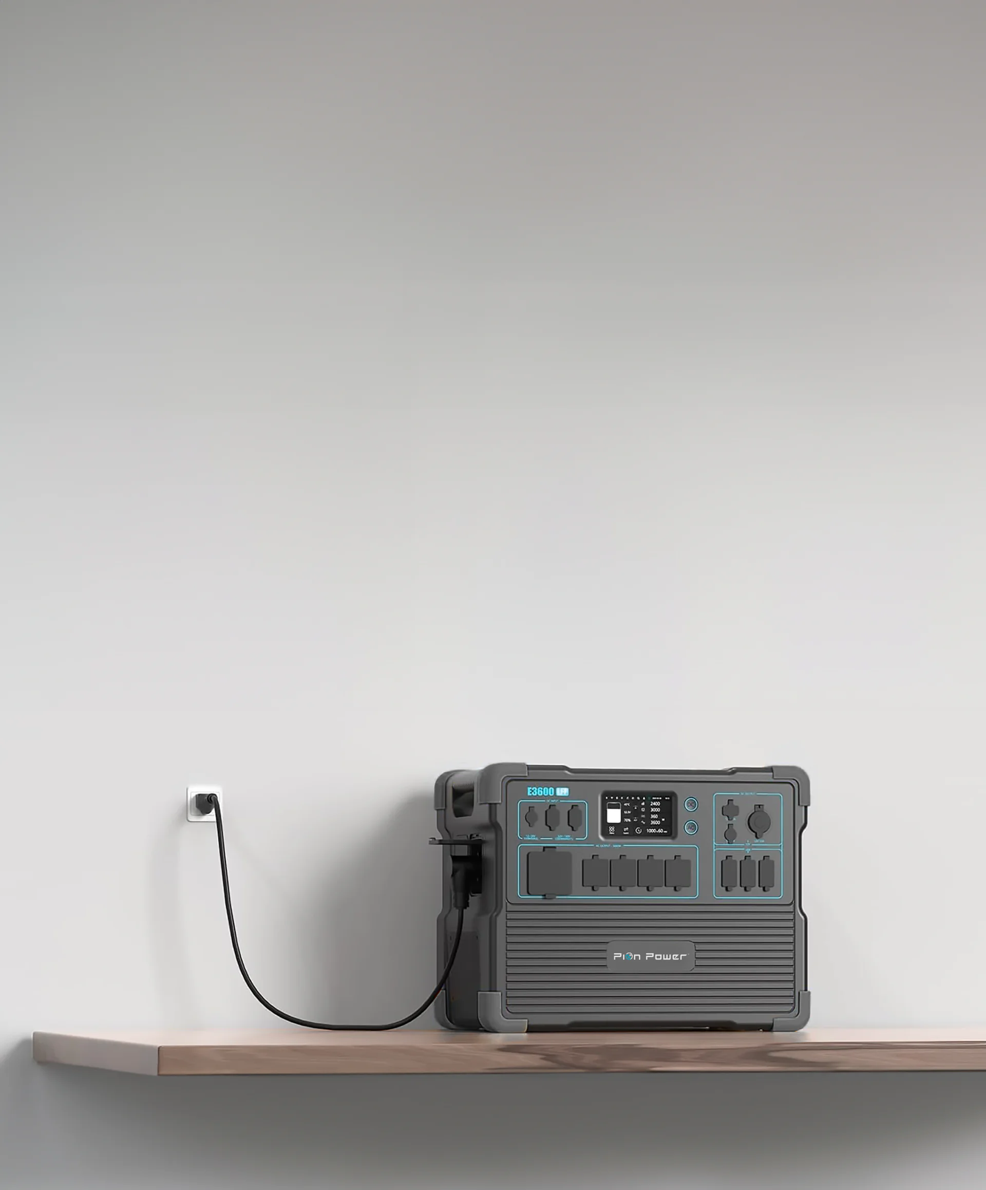 AC charging (3200W, 30A)