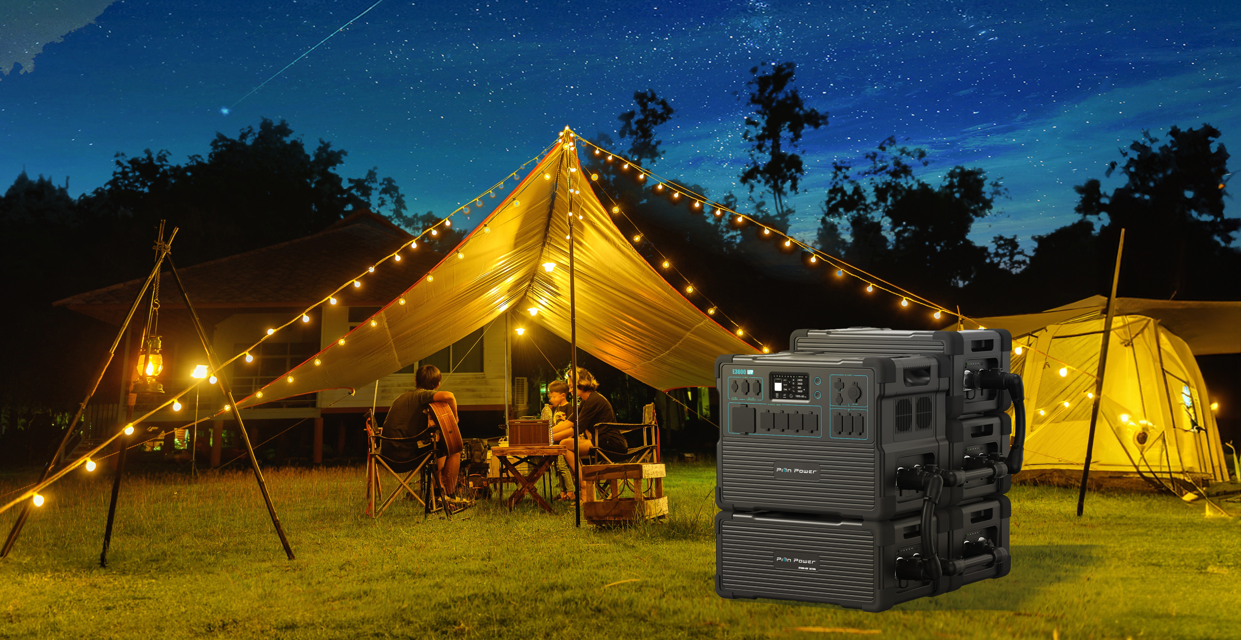 E3600LFP Battery for camping