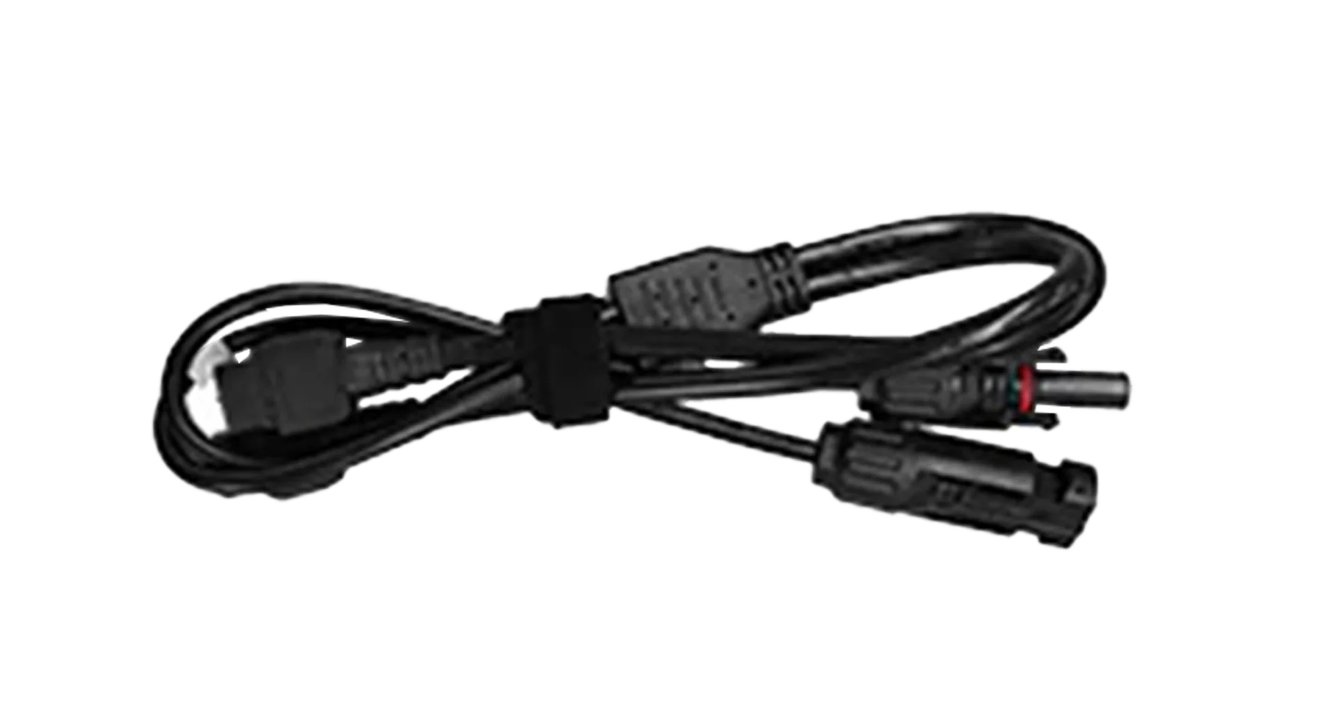 Parallel dual port XT60 to MC4 solar charging cable