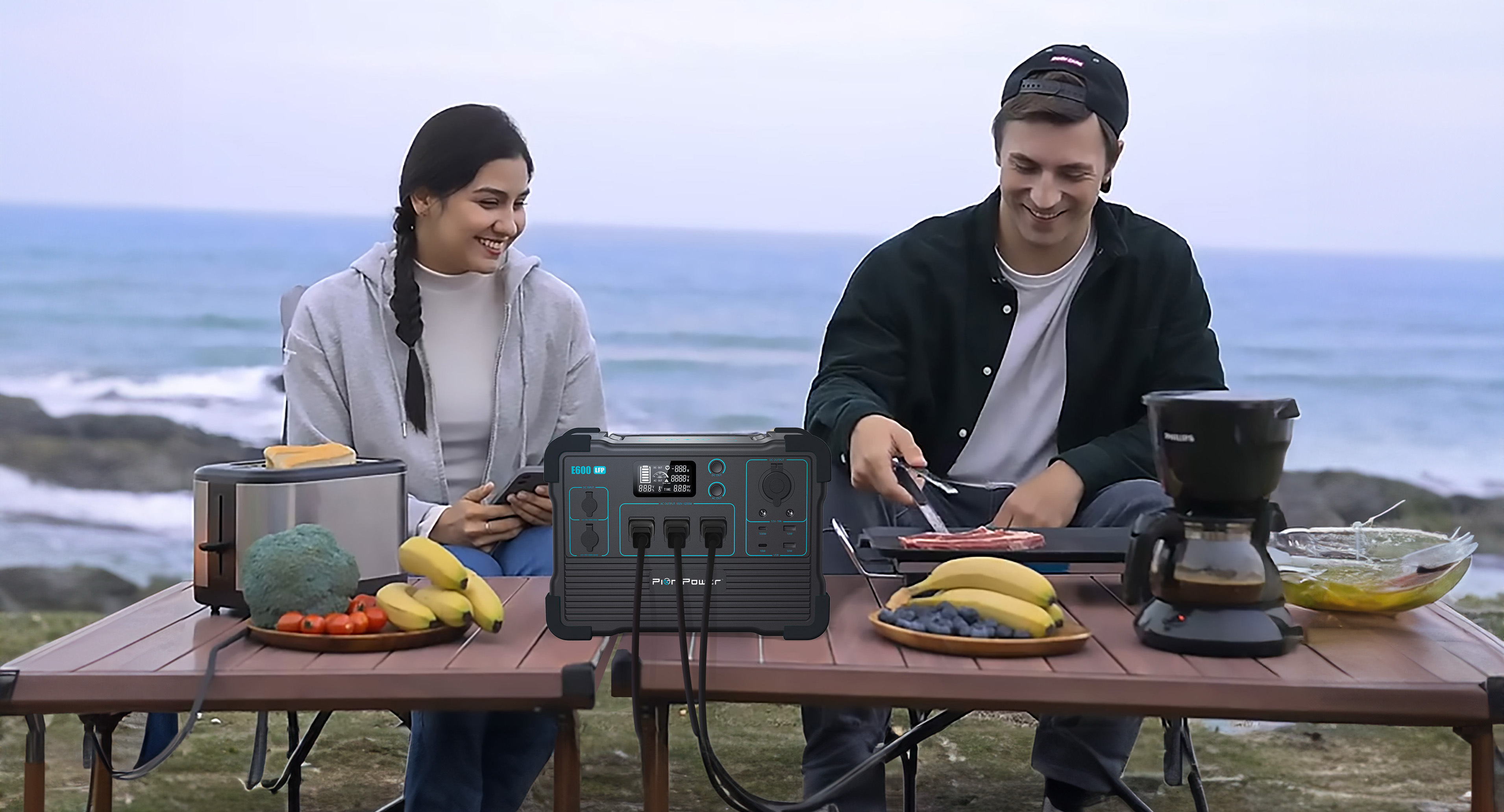 E600LFP Battery for camping