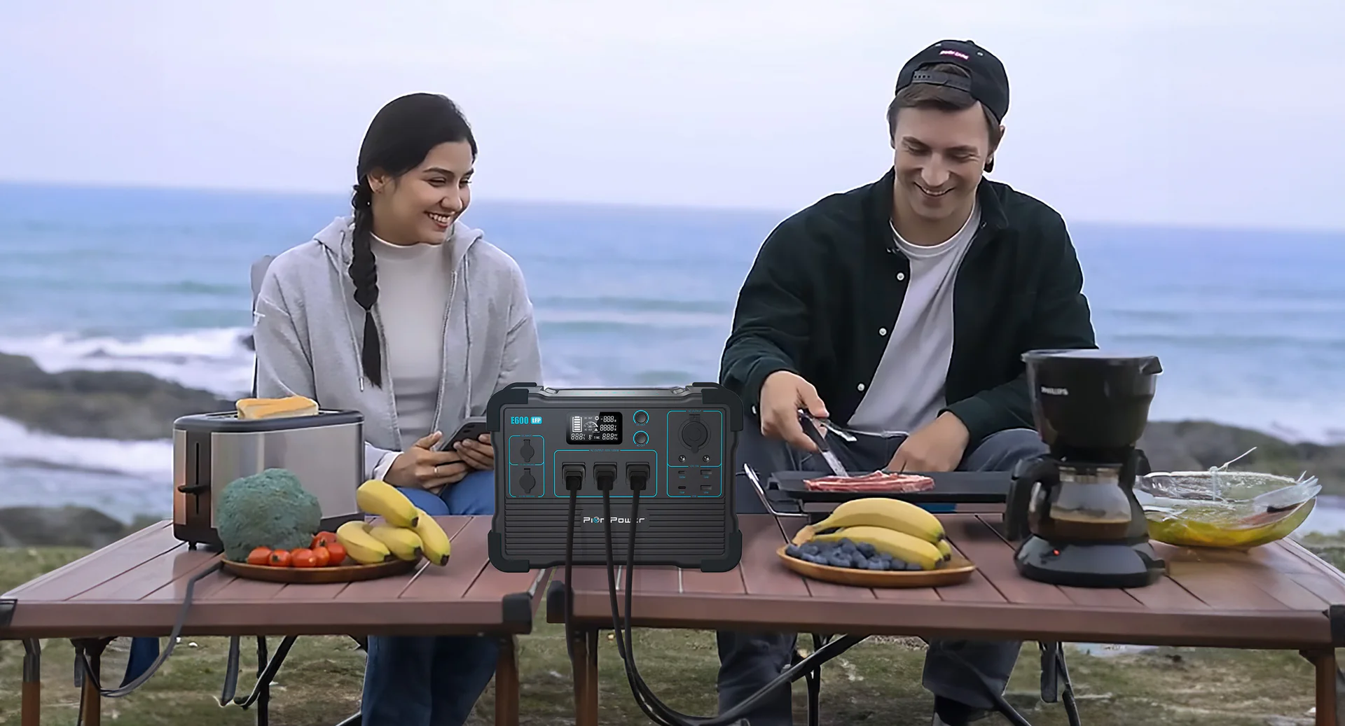E600LFP Battery for camping
