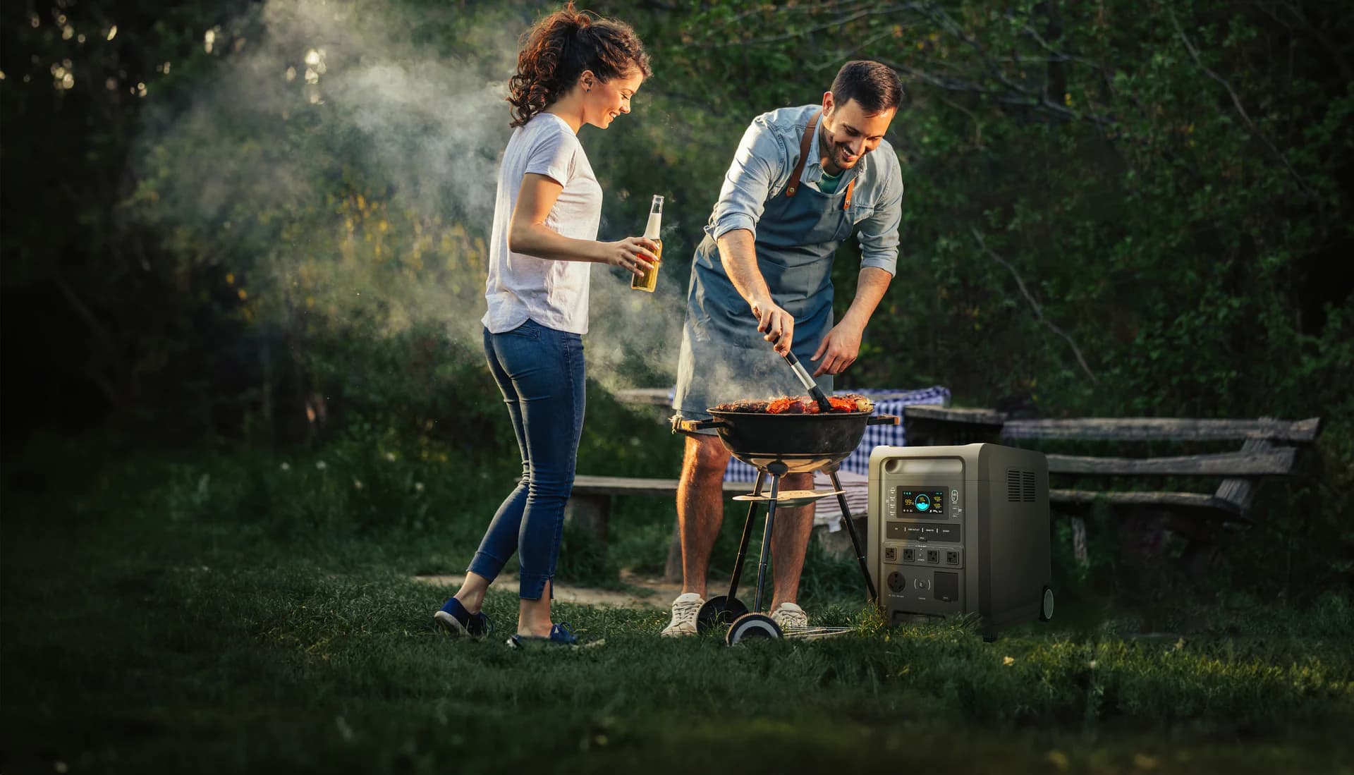 Trek-4200 in a backyard setting