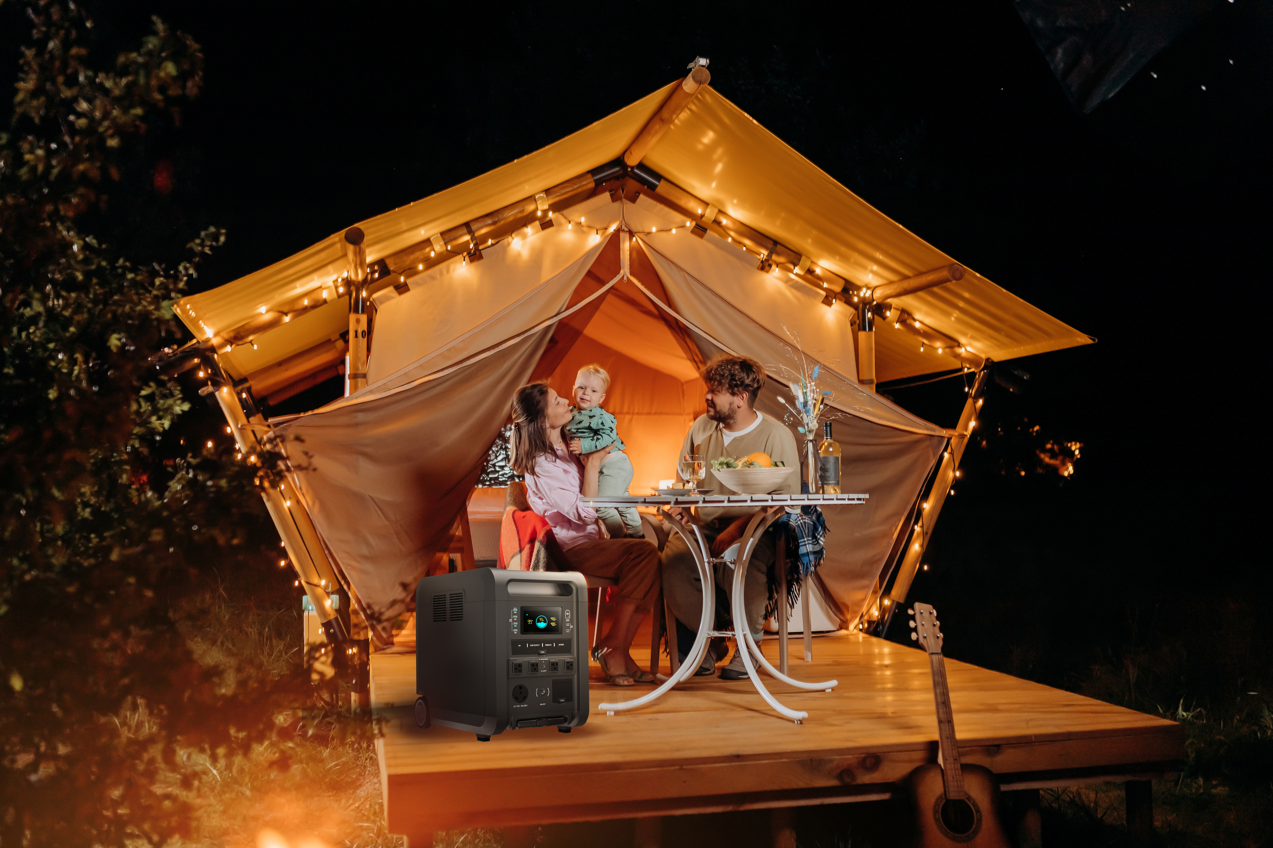 Trek-4200 powering a tiny house or off-grid living