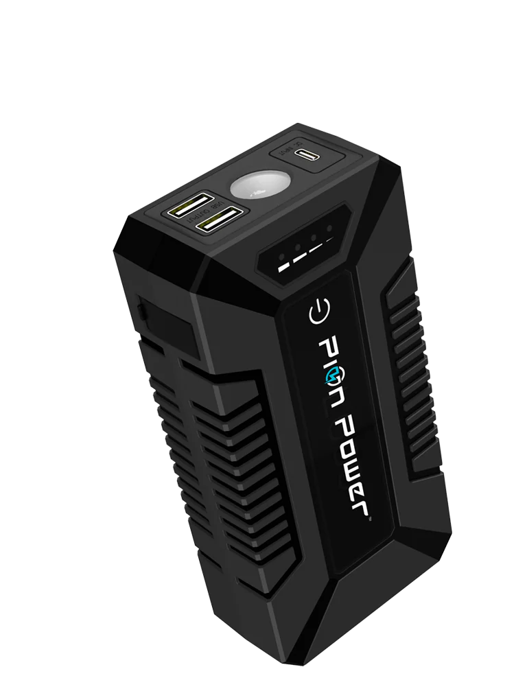 YC08 Jump Starter Ports and Features