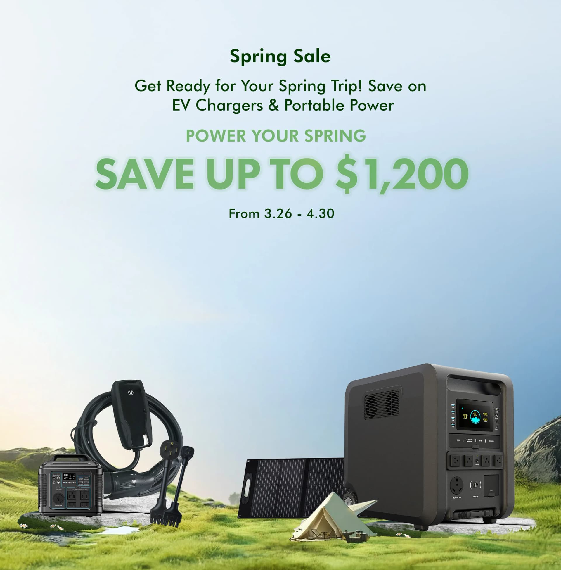 Spring Sale Background