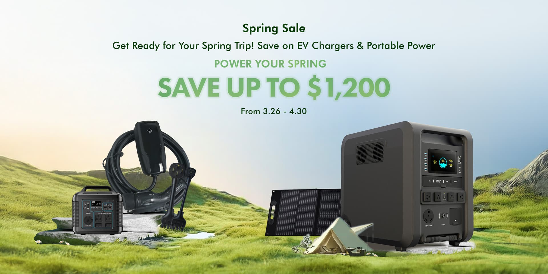 Spring Sale Background