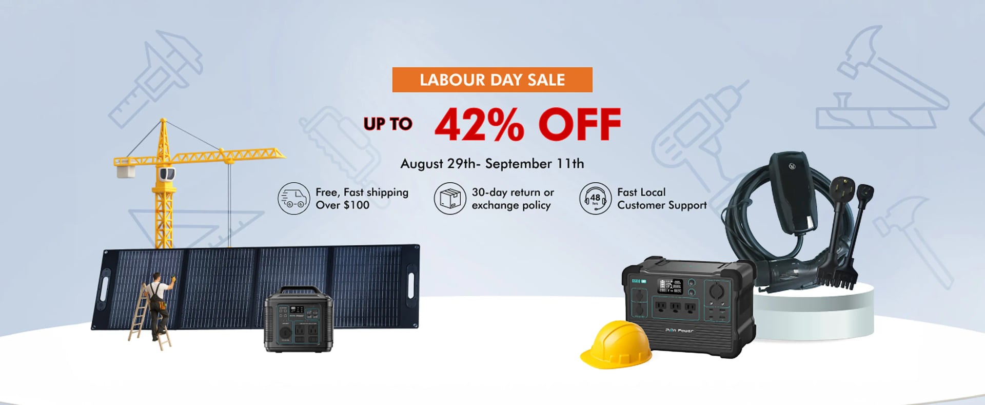 Labour Day Sale - Up to 42% Off