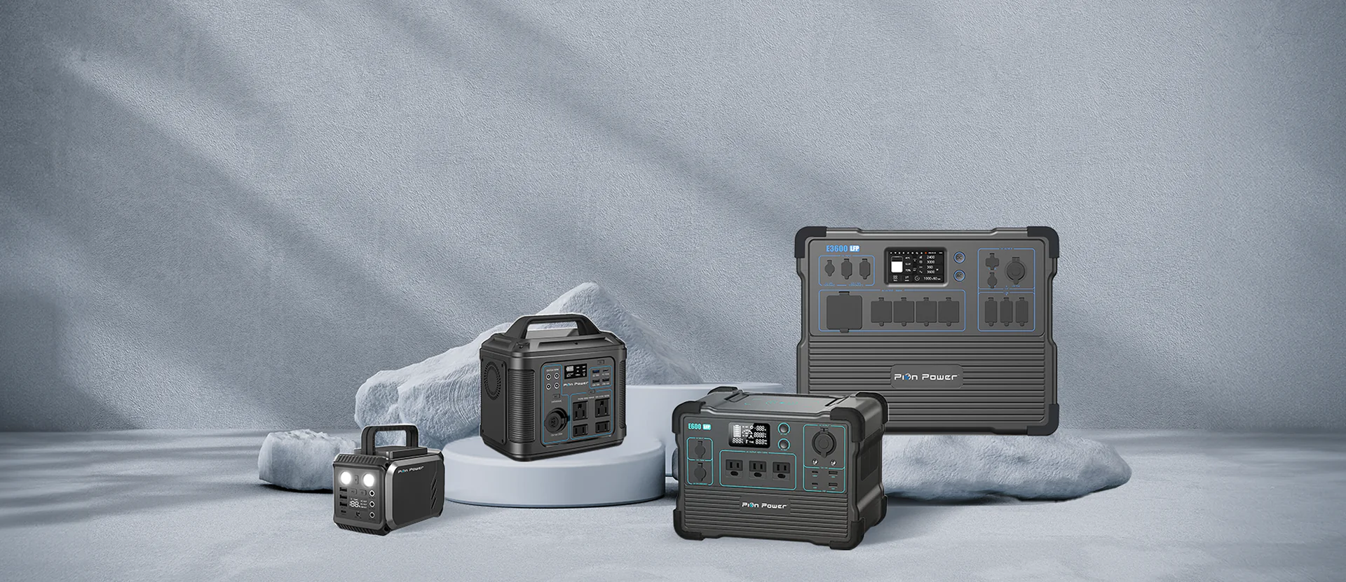 Portable Power Station Background