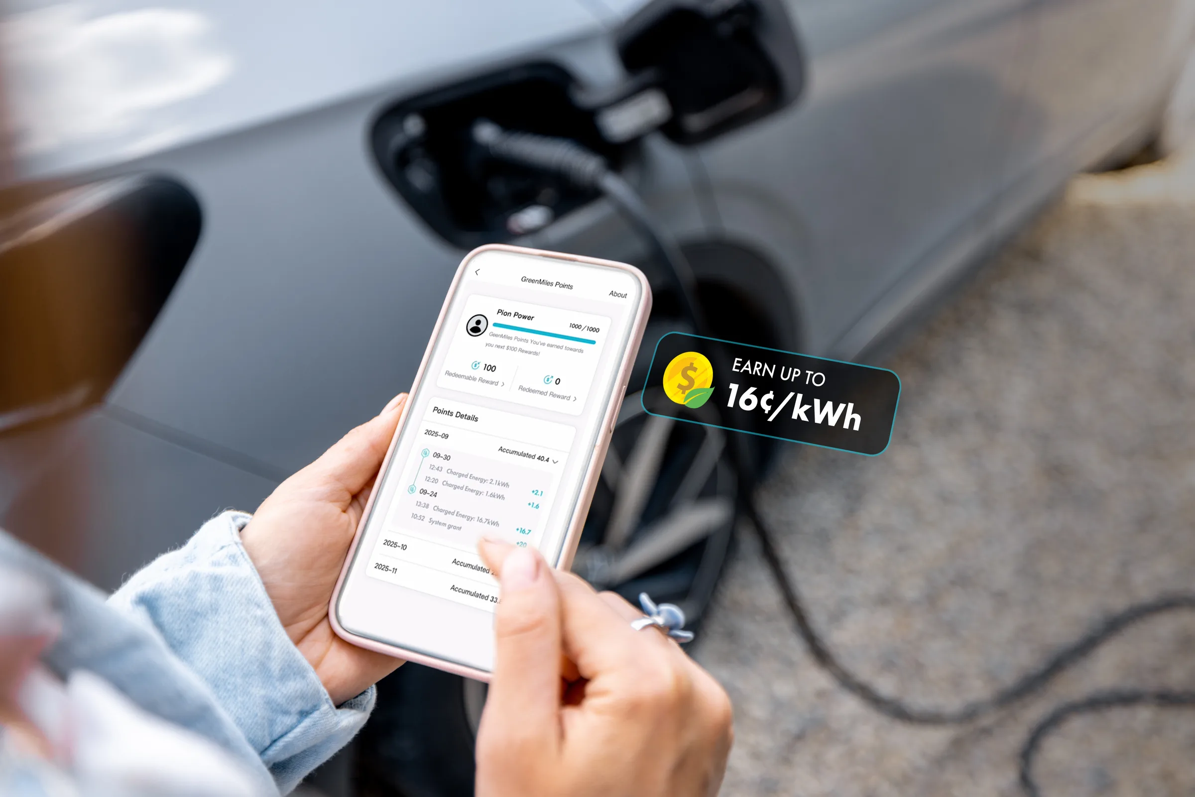 GreenMiles rewards showcase